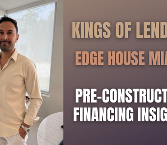 Kings of Lending attending the Edge House Miami event discussing pre-construction financing planning