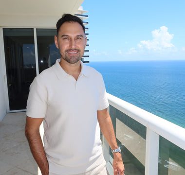 Victor Salazar on an oceanfront balcony, what July 4th and homeownership freedom mean for homeowners
