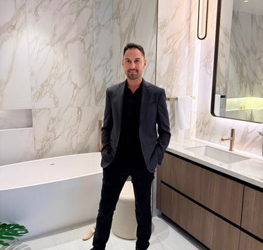 Victor Salazar in a high end home interior, 90 percent cash out refinance program at Kings of Lending